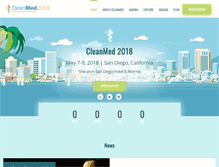 Tablet Screenshot of cleanmed.org